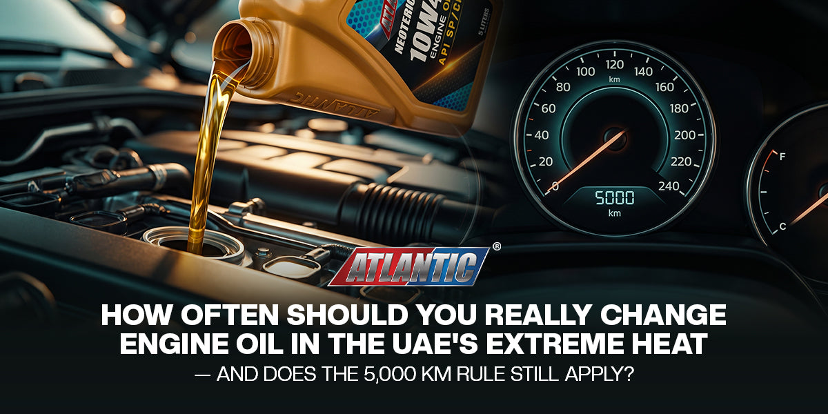 How Often Should You Really Change Engine Oil in the UAE's Extreme Heat — and Does the 5,000 km Rule Still Apply?