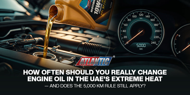 How Often Should You Really Change Engine Oil in the UAE's Extreme Heat — and Does the 5,000 km Rule Still Apply?