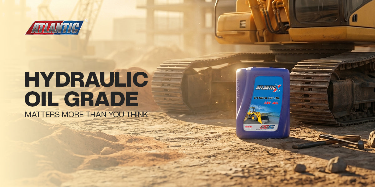 Why Hydraulic Oil Grade Matters More Than You Think Choosing ISO AW 32, 46, or 68 for Construction Equipment in the UAE's High-Temperature Conditions