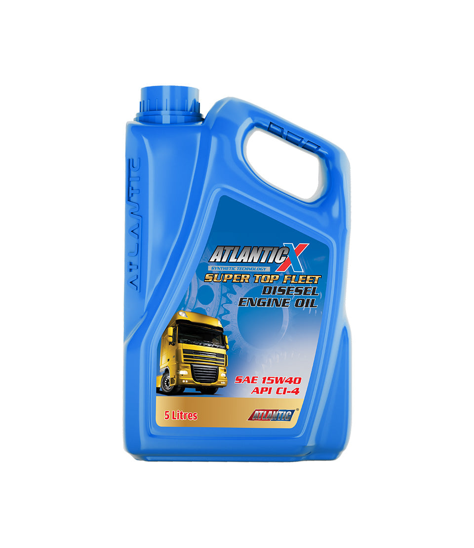 Atlantic Super Top fleet Diesel Engine Oil SAE 15W40 API CI-4 5L