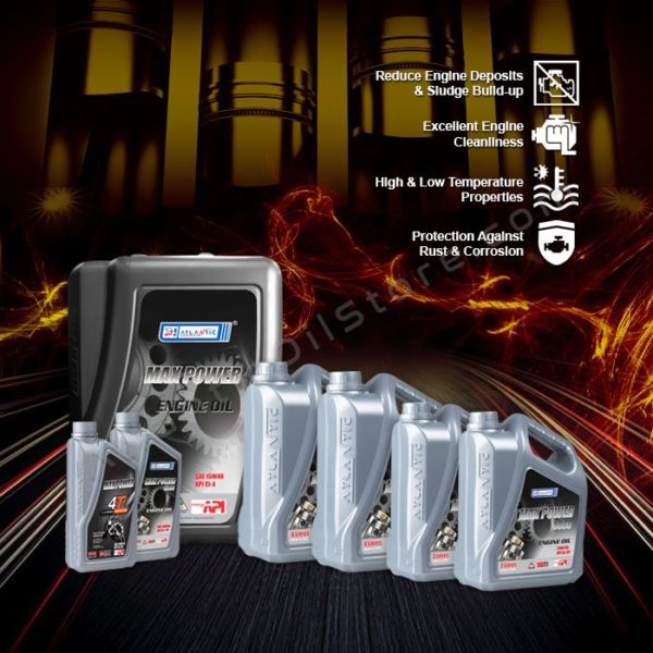 Max Power Engine Oil 15W 40 CI 4 20 Litres Atlantic Oil Store