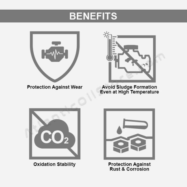 Benefits of Atlantic X Hydraulic Oil AW-68