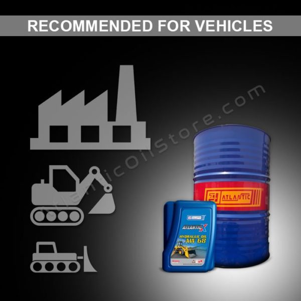 Bulk Hydraulic Oil Atlantic X AW68 208 Litres Atlantic Oil Store