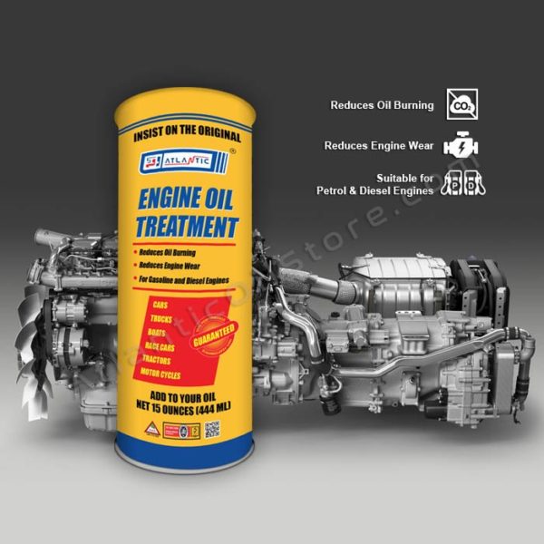 Atlantic Engine Oil Treatment 444ml – Atlantic Oil Store